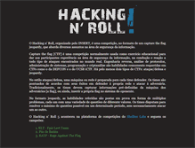 Tablet Screenshot of hackingnroll.com